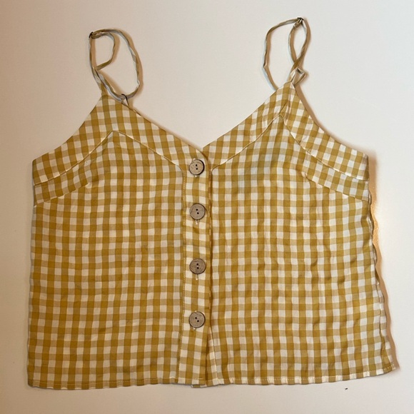 Madewell Yellow and White Diaper Cover (I) - Picture 2 of 4